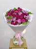 ЯРКИЙ БУКЕТ С КУСТОВОЙ РОЗОЙ