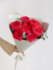 БУКЕТ 7 ПИОНОВИДНЫХ РОЗ